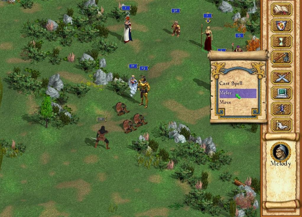 Скриншот из игры Heroes of Might and Magic 4 под номером 25