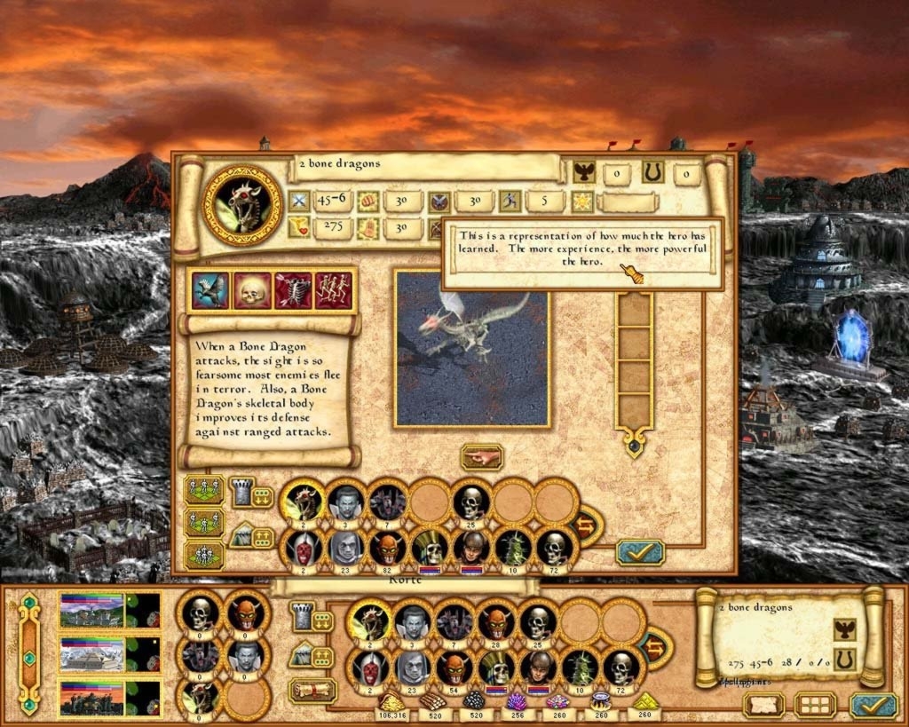 Скриншот из игры Heroes of Might and Magic 4 под номером 7