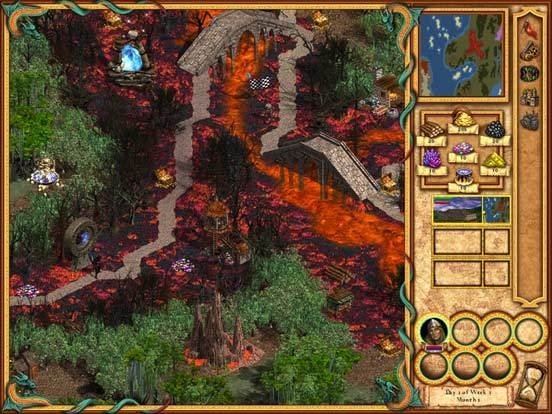 Скриншот из игры Heroes of Might and Magic 4 под номером 8