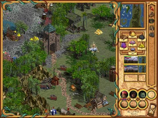 Скриншот из игры Heroes of Might and Magic 4 под номером 9