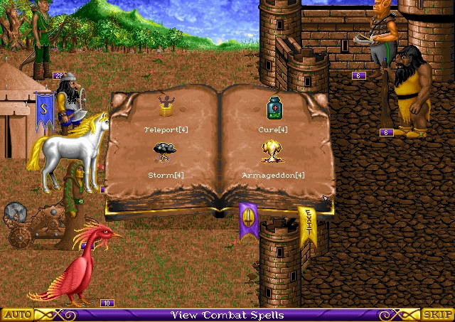 Скриншот из игры Heroes of Might and Magic под номером 4