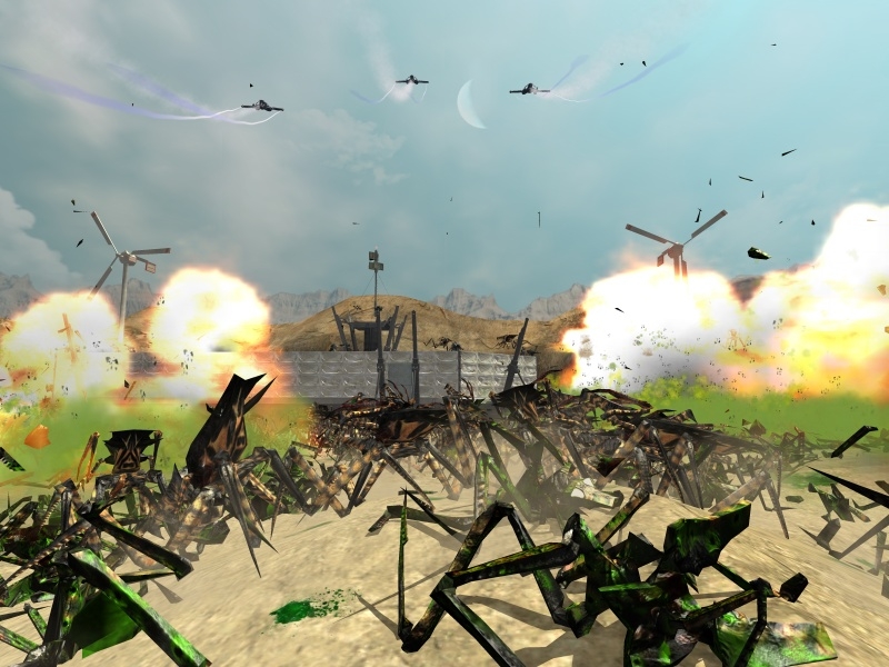 Скриншот из игры Starship Troopers под номером 10