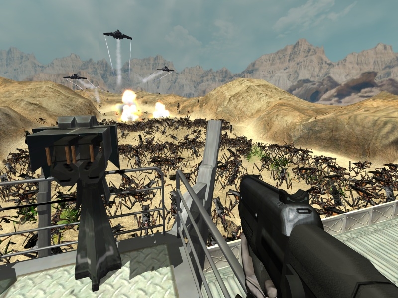 Скриншот из игры Starship Troopers под номером 13
