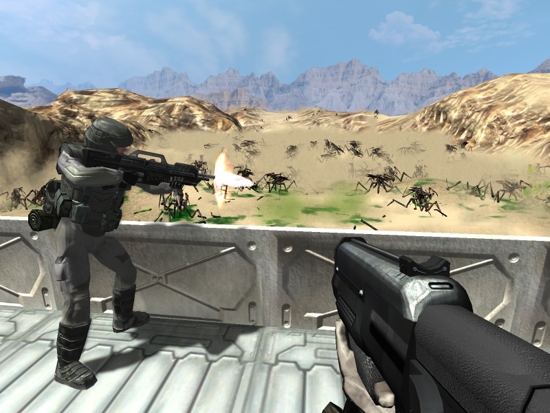 Скриншот из игры Starship Troopers под номером 15
