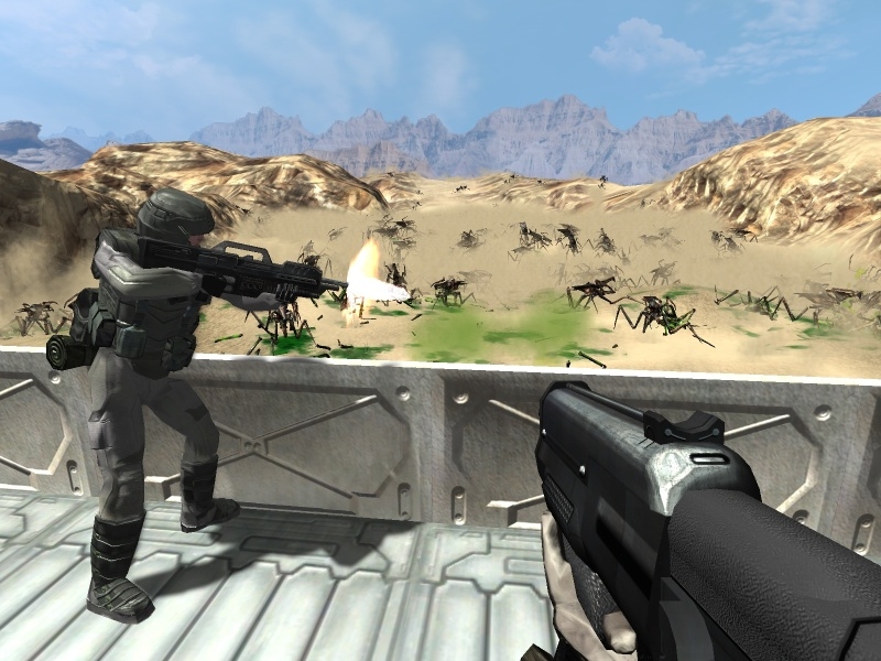Скриншот из игры Starship Troopers под номером 22