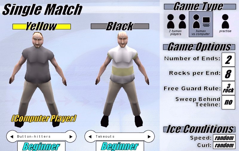 Скриншот из игры Take-Out Weight Curling под номером 1
