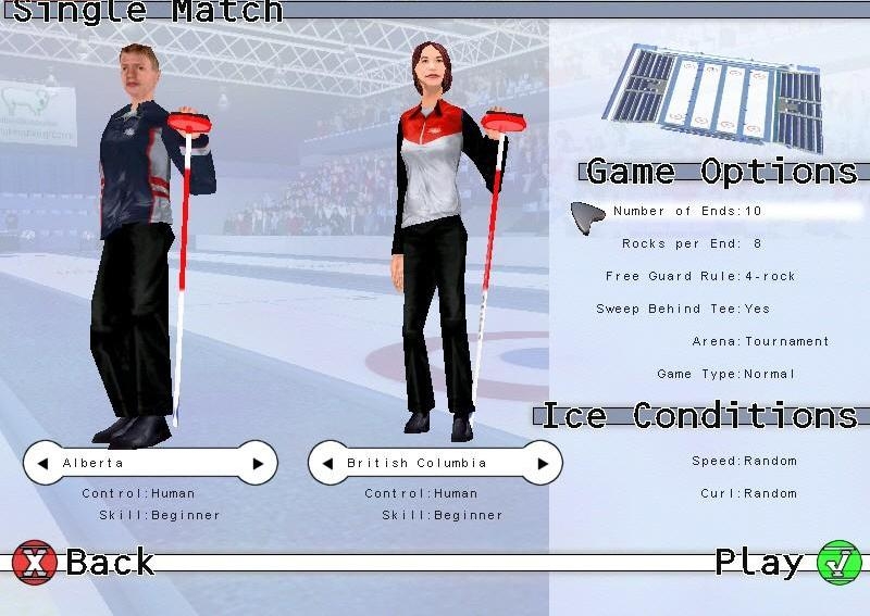 Скриншот из игры Take-Out Weight Curling 2 под номером 6