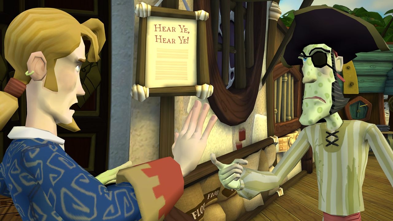 Скриншот из игры Tales of Monkey Island: Chapter 1 - Launch of the Screaming Narwhal под номером 17