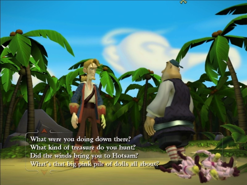 Скриншот из игры Tales of Monkey Island: Chapter 1 - Launch of the Screaming Narwhal под номером 2