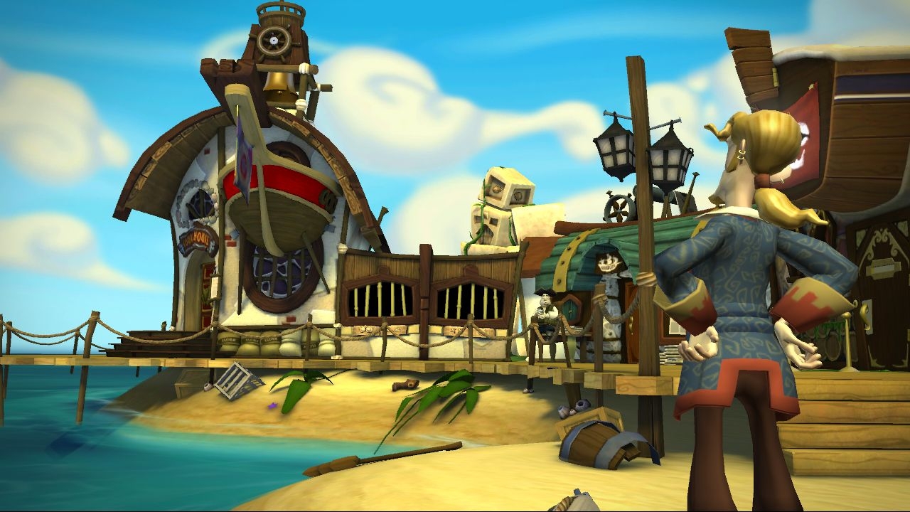 Скриншот из игры Tales of Monkey Island: Chapter 1 - Launch of the Screaming Narwhal под номером 25