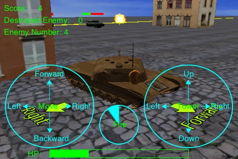 Скриншот из игры Tank Game, The под номером 1