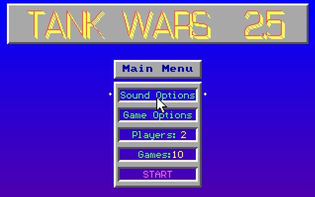 Скриншот из игры Tank Wars под номером 1
