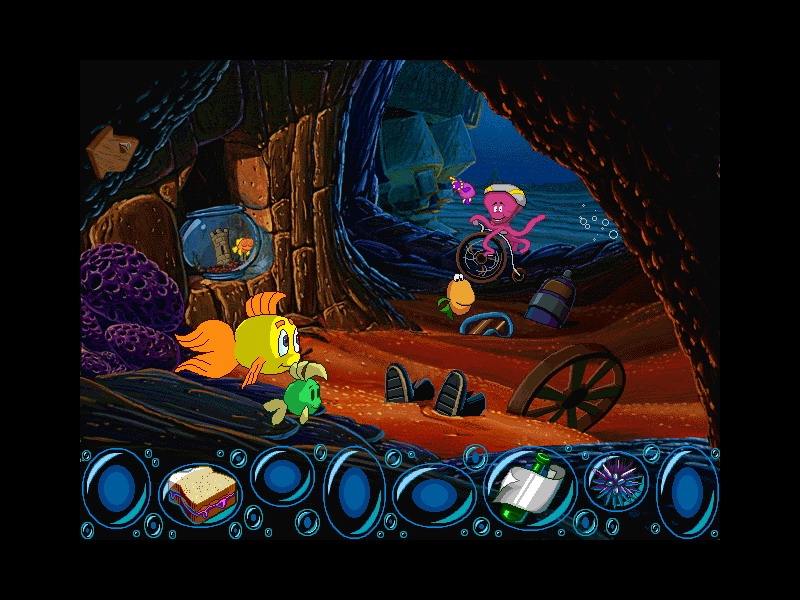 Скриншот из игры Freddi Fish: The Case of the Missing Kelp Seeds под номером 8