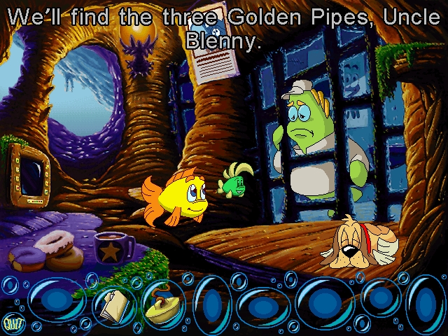 Скриншот из игры Freddi Fish 3: The Case of the Stolen Conch Shell под номером 1
