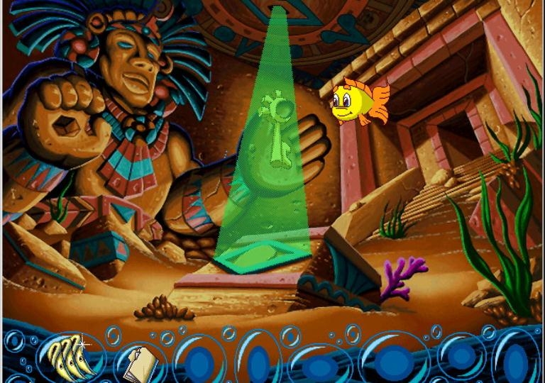 Скриншот из игры Freddi Fish 3: The Case of the Stolen Conch Shell под номером 13