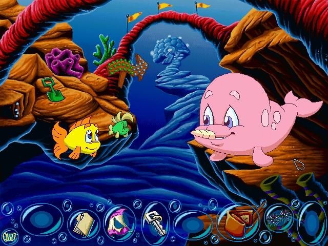 Скриншот из игры Freddi Fish 3: The Case of the Stolen Conch Shell под номером 2