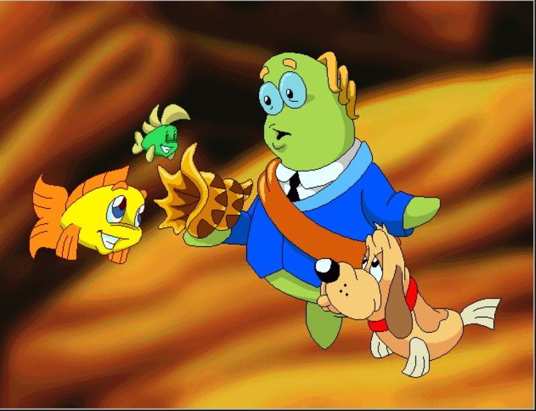 Скриншот из игры Freddi Fish 3: The Case of the Stolen Conch Shell под номером 21