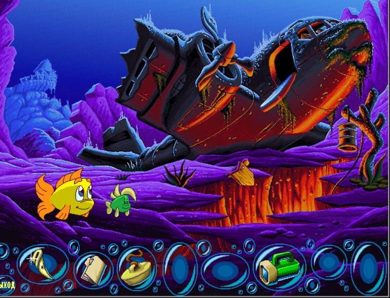 Скриншот из игры Freddi Fish 3: The Case of the Stolen Conch Shell под номером 6