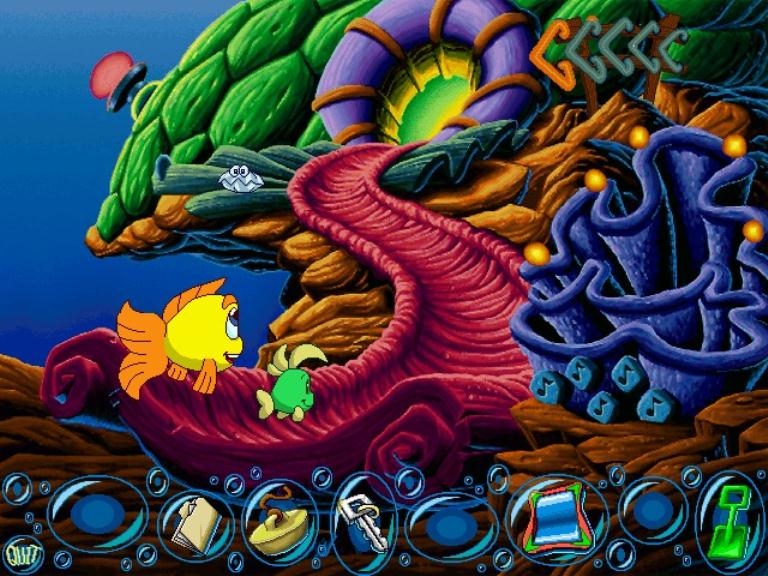 Скриншот из игры Freddi Fish 2: The Case of the Haunted Schoolhouse под номером 31