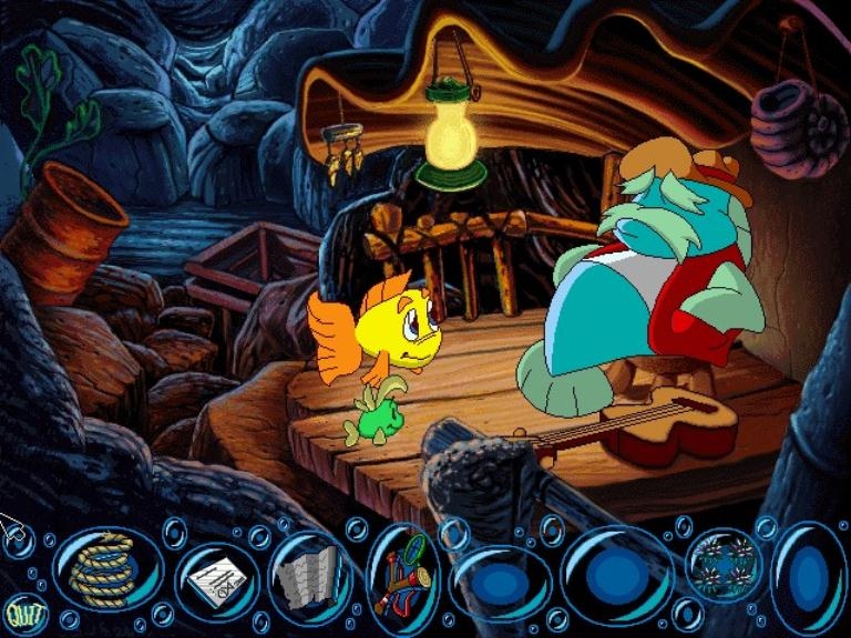 Скриншот из игры Freddi Fish 2: The Case of the Haunted Schoolhouse под номером 33