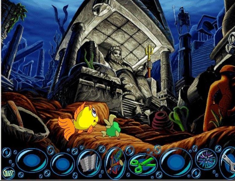 Скриншот из игры Freddi Fish 2: The Case of the Haunted Schoolhouse под номером 6