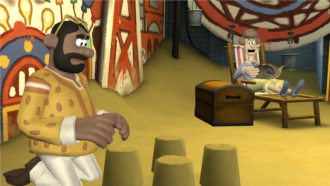 Скриншот из игры Wallace & Gromit