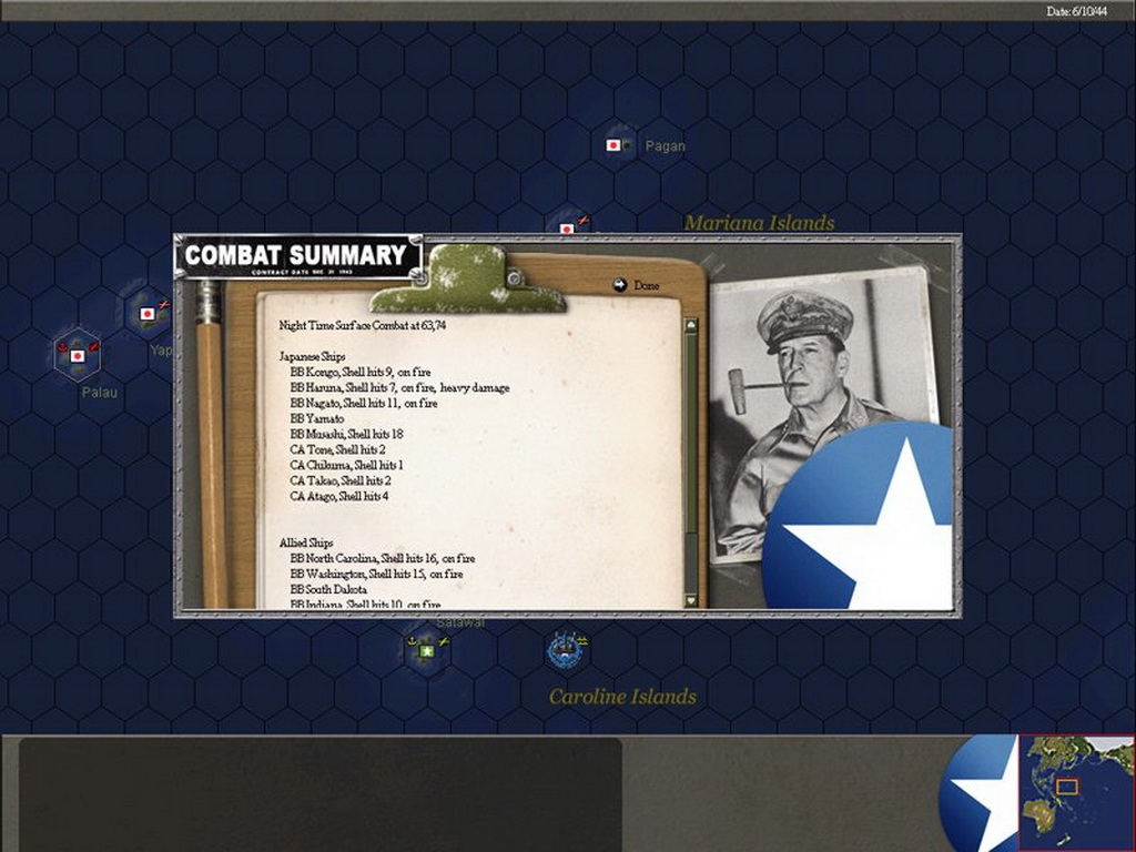Скриншот из игры War in the Pacific: The Struggle Against Japan 1941-1945! под номером 11