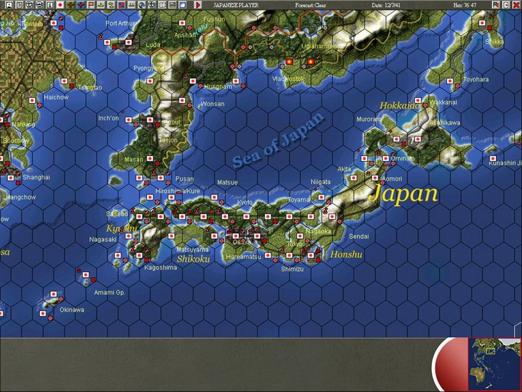 Скриншот из игры War in the Pacific: The Struggle Against Japan 1941-1945! под номером 19