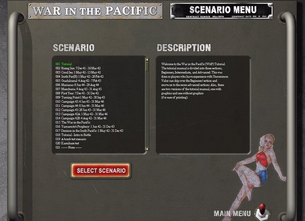 Скриншот из игры War in the Pacific: The Struggle Against Japan 1941-1945! под номером 7