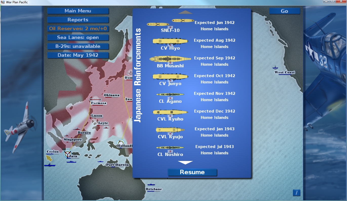 Скриншот из игры War Plan Pacific под номером 6