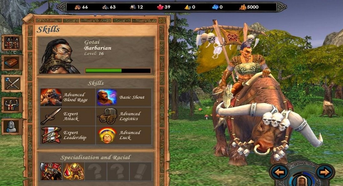 Скриншот из игры Heroes of Might and Magic 5: Tribes of the East под номером 14