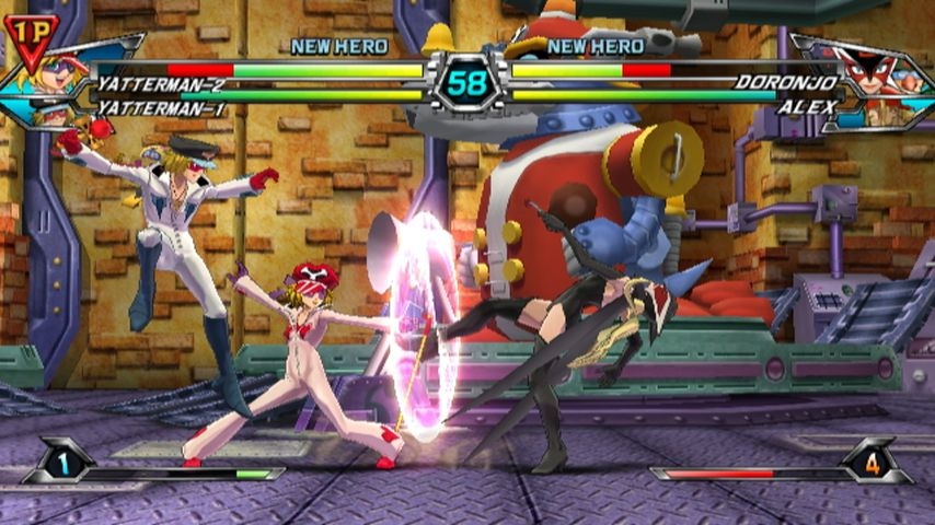 Скриншоты Tatsunoko vs. Capcom: Ultimate All-Stars.