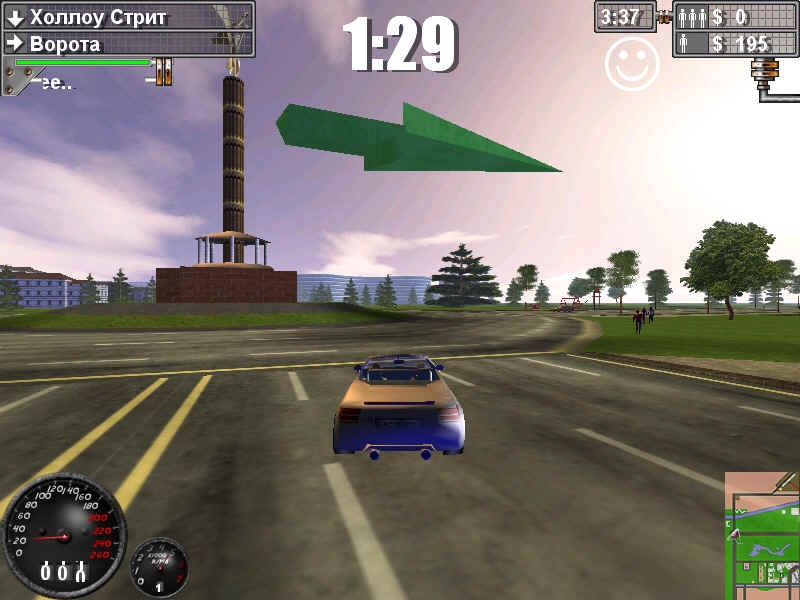 Скриншот из игры Taxi Racer под номером 5
