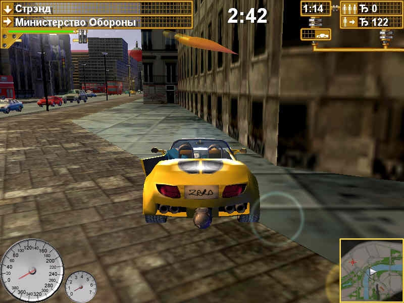 Скриншот из игры Taxi Racer London 2 под номером 1