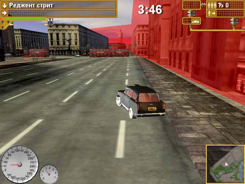 Скриншот из игры Taxi Racer London 2 под номером 7