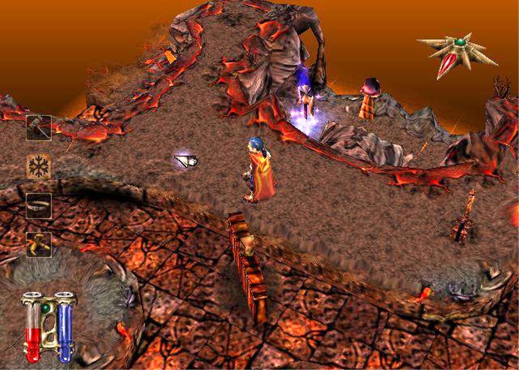 100 старых игр. Technomage: Return of Eternity (2000). РПГ 1990-2005. РПГ 1995-2005. Старые компьютерные игры.