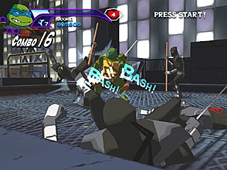 Скриншот из игры Teenage Mutant Ninja Turtles (2003) под номером 1