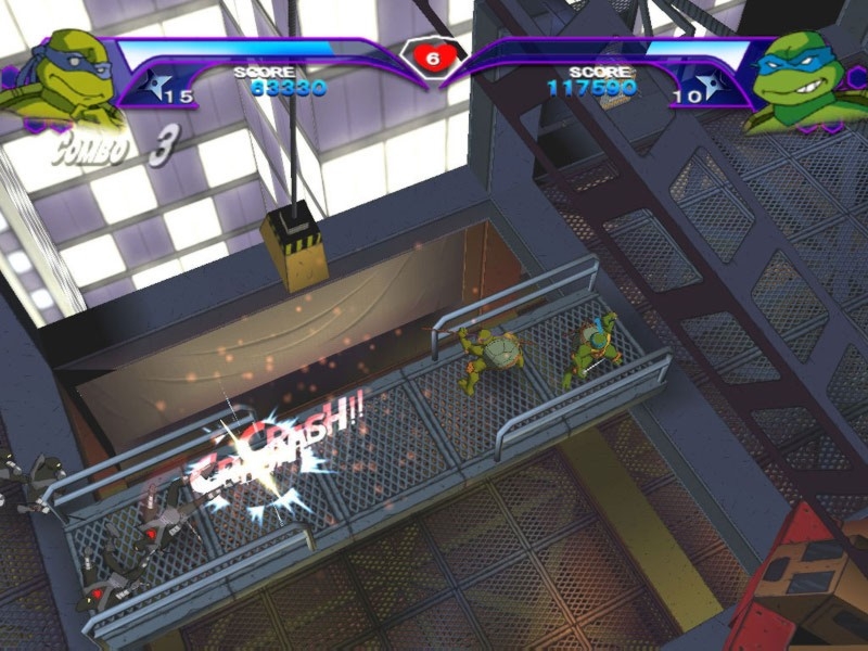 Скриншот из игры Teenage Mutant Ninja Turtles (2003) под номером 11