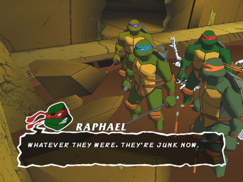 Скриншот из игры Teenage Mutant Ninja Turtles (2003) под номером 13