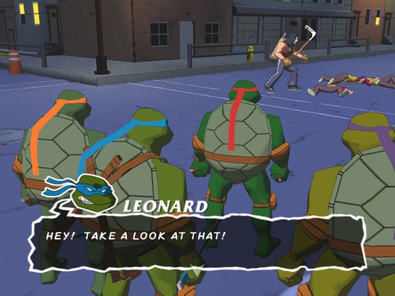 Скриншот из игры Teenage Mutant Ninja Turtles (2003) под номером 14
