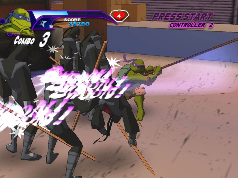Скриншот из игры Teenage Mutant Ninja Turtles (2003) под номером 15
