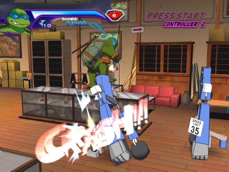 Скриншот из игры Teenage Mutant Ninja Turtles (2003) под номером 16