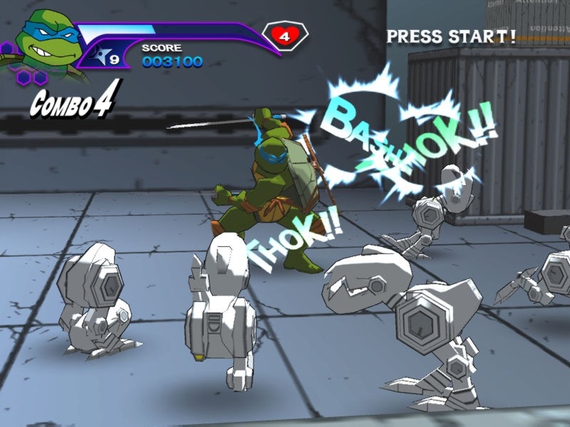 Скриншот из игры Teenage Mutant Ninja Turtles (2003) под номером 8