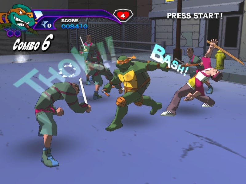 Скриншот из игры Teenage Mutant Ninja Turtles (2003) под номером 9