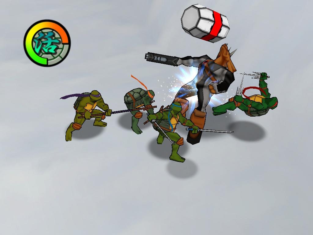 Скриншот из игры Teenage Mutant Ninja Turtles 2: Battle Nexus под номером 3
