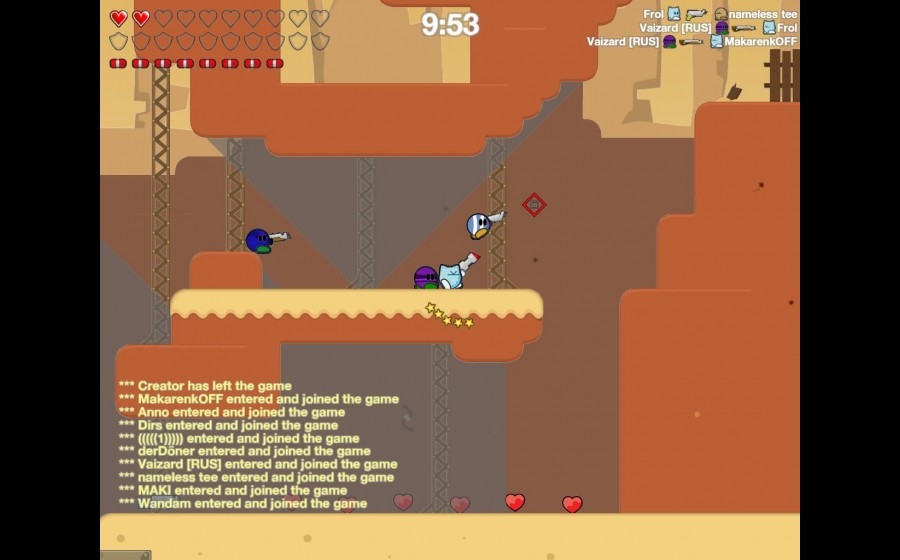 Скриншот из игры Teeworlds под номером 6