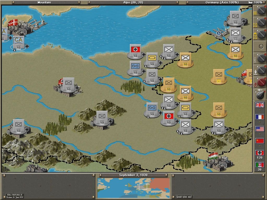 Скриншот из игры Strategic Command 2: Blitzkrieg под номером 1