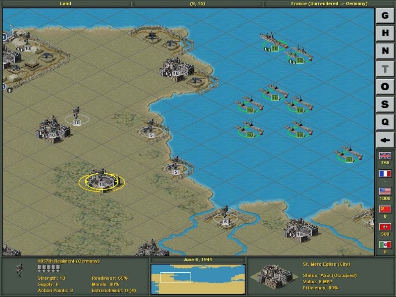 Скриншот из игры Strategic Command 2: Blitzkrieg под номером 12