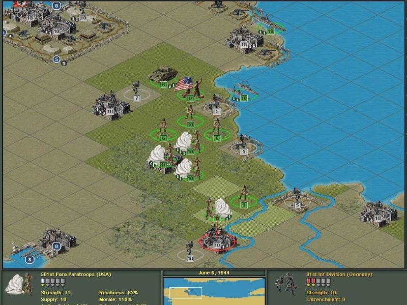 Скриншот из игры Strategic Command 2: Blitzkrieg под номером 25