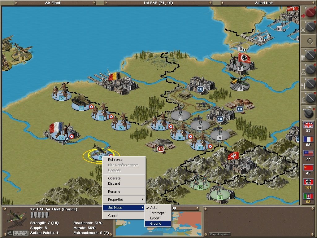 Скриншот из игры Strategic Command 2: Blitzkrieg под номером 4